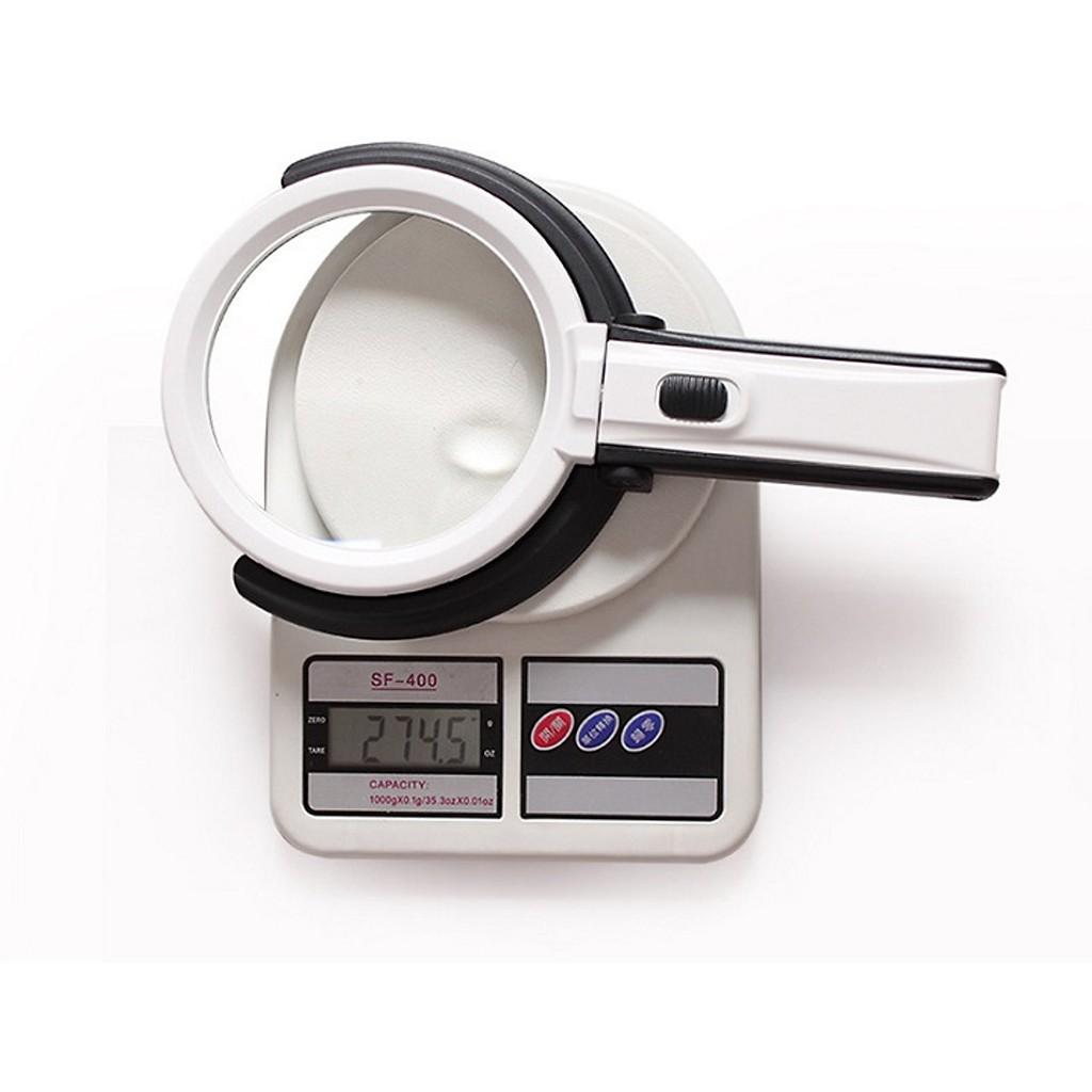 Kính lúp đa năng thấu kính thủy tinh 130mm cao cấp