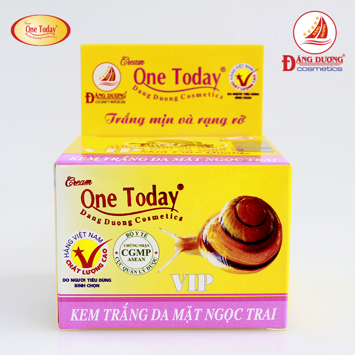 ONE TODAY - KEM TRẮNG DA MẶT NGỌC TRAI (VIP) - 20g