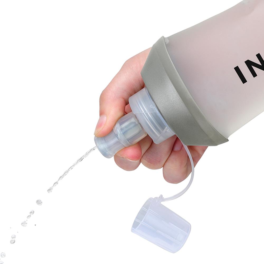 Túi đựng nước uống thể thao 500ml Túi đựng nước bàng quang mềm gấp gọn Túi chứa BPA Miễn phí cho phòng tập thể dục ngoài trời