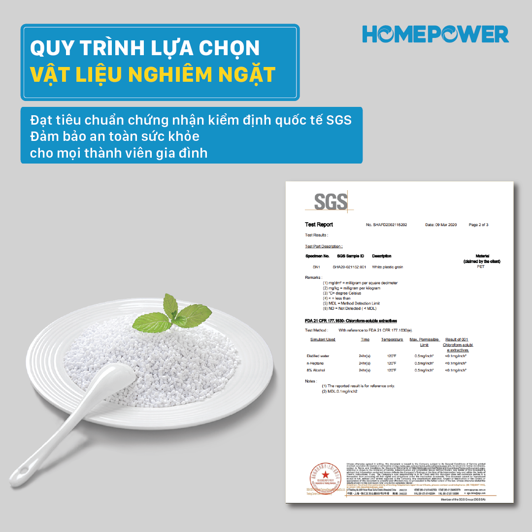 Hộp nhựa đựng thực phẩm Homepower trong suốt có khay lót đáy giúp ráo nước, chất liệu cao cấp, an toàn cho sức khỏe 