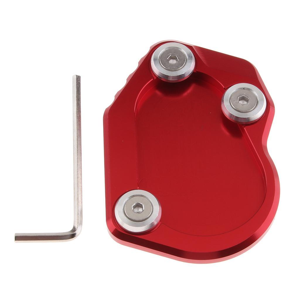 Motorcycle CNC Side Stand Kickstand Enlarge Plate Pad For BMW R nineT 2014-2016