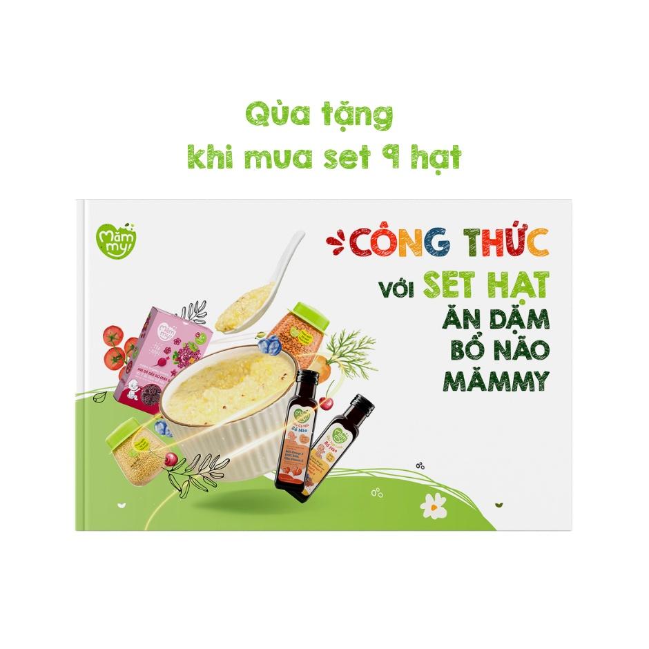 Set 14, Combo 9 Loại Hạt Quý Và 5 loại Nui Hữu Cơ Cho Bé Ăn Dặm Dinh Dưỡng Chính Hãng Mămmy