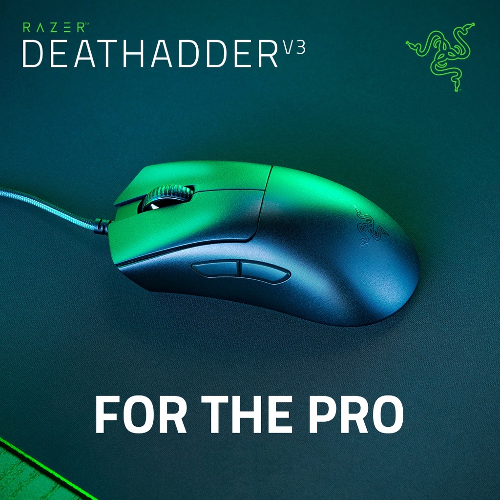 Chuột có dây Razer DeathAdder V3-Ultra-lightweight Ergonomic Esports Mouse_Mới, hàng chính hãng