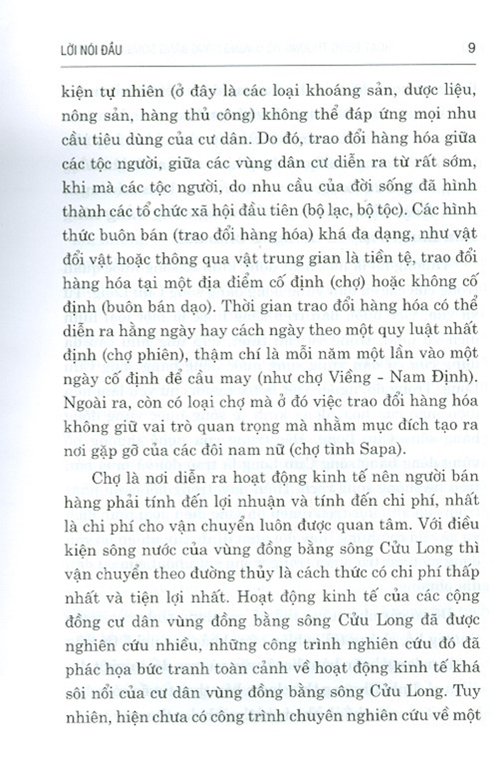 Hoạt Động Thương Hồ Ở Vùng Đồng Bằng Sông Cửu Long - Truyền Thống Và Biến Đổi