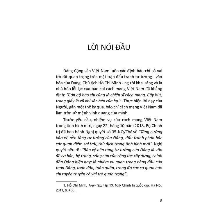 Sách - Bảo Vệ Nền Tảng Tư Tưởng Của Đảng Trong Tình Hình Mới - VIETNAMBOOK