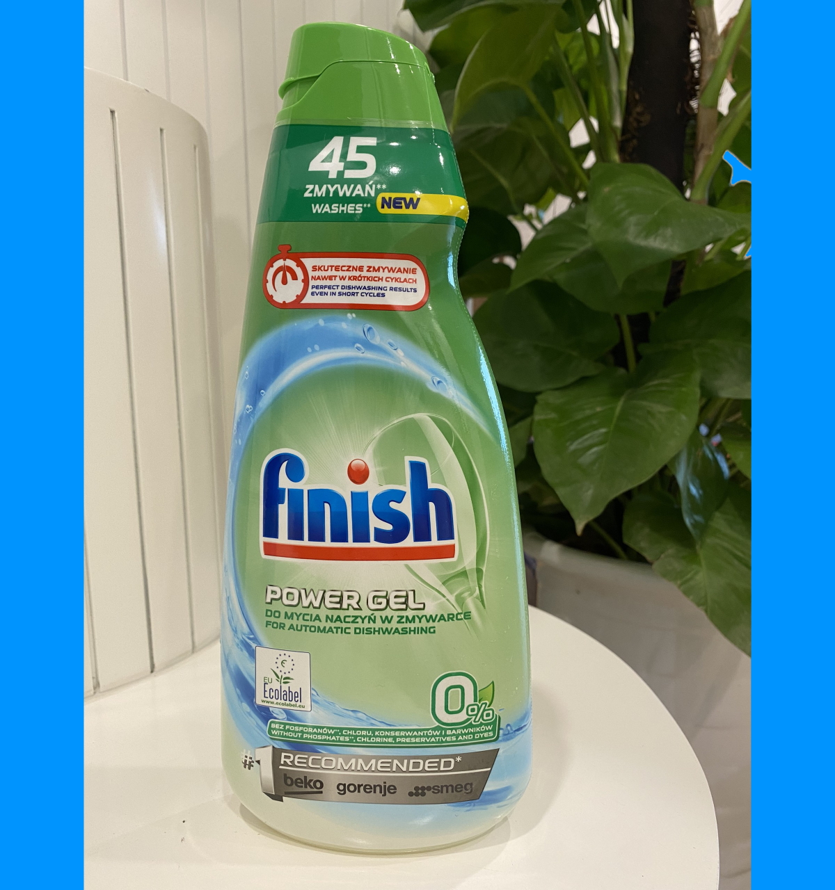 Gel rửa bát Finish All in 1 Shine & Protect 2x 650ml