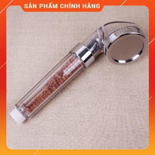 Vòi sen tăng áp loại to 7.7cm có hạt lọc nano 206802
