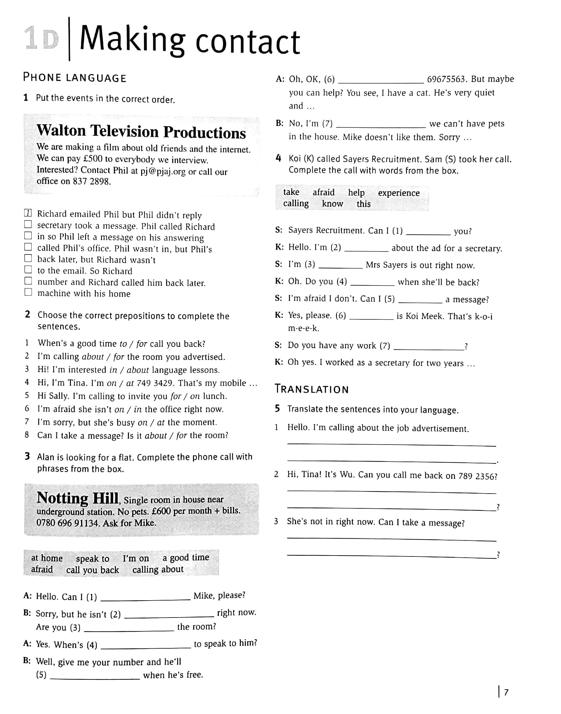 Straightforward Pre-intermediate Level: Workbook with Key + CD