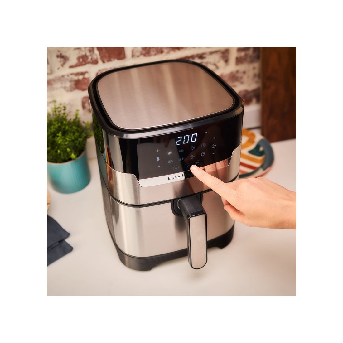 Nồi Chiên Không Dầu Tefal FW501815 Gồm 8 Chức Năng Chiên Dung Tích 11 Lít Công Suất 2000 W - Hàng Chính Hãng