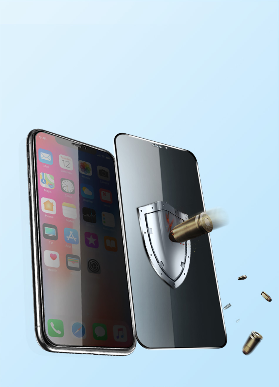 MIẾNG DÁN CHỐNG NHÌN TRỘM MIPOW HD PREMIUM IPHONE X/XS/XS MAX/XR - Hàng Chính Hãng