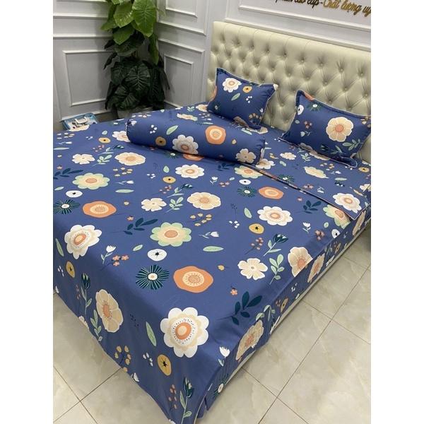Bộ ga phủ trần bông cottong 5 món ảnh chụp thật