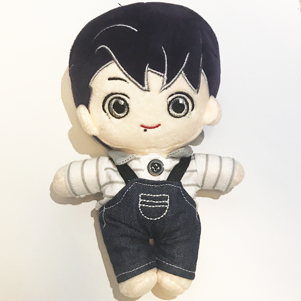 Búp bê JungKook yếm bò doll BTS thiết kế độc đáo xinh xắn