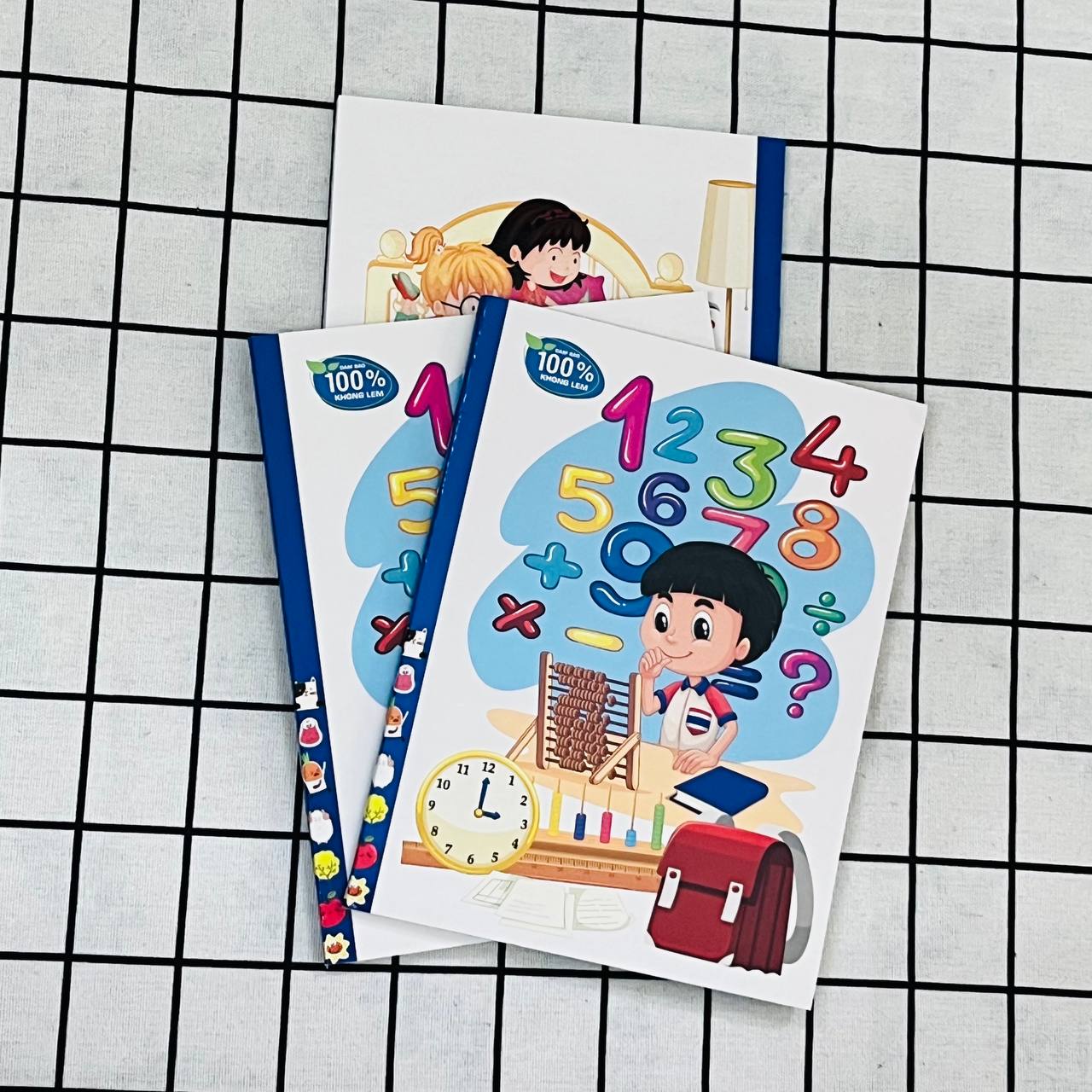 Tập Học Sinh  96 Trang Định Lượng 100 (5 Ôly) - Em Học Toán -Vanlangbooks