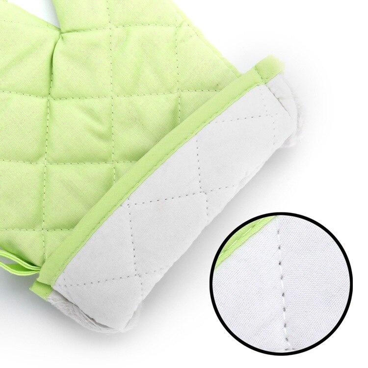 2pcs/set Kichen Microwave Oven Gloves Baking Oven Special Heat Insulation Anti - ironing High Temperature Resistant Gloves