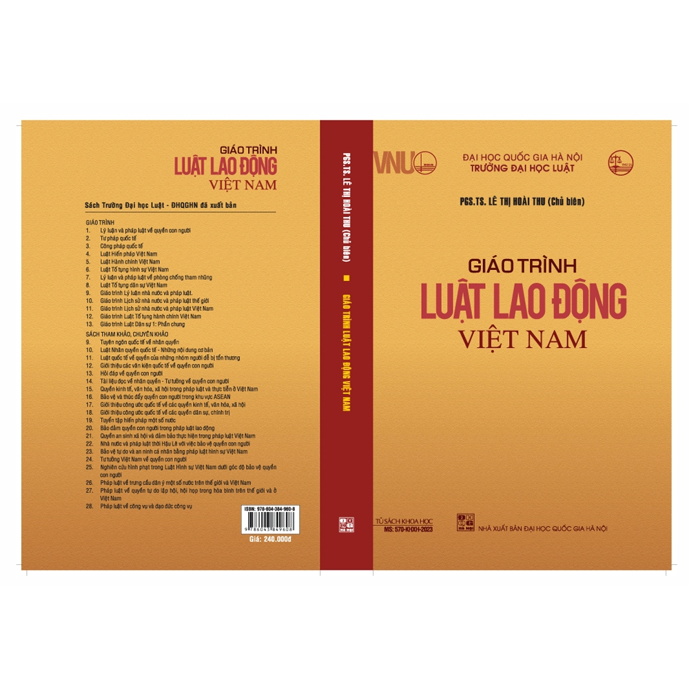 Sách - Giáo Trình Luật Lao Động Việt Nam