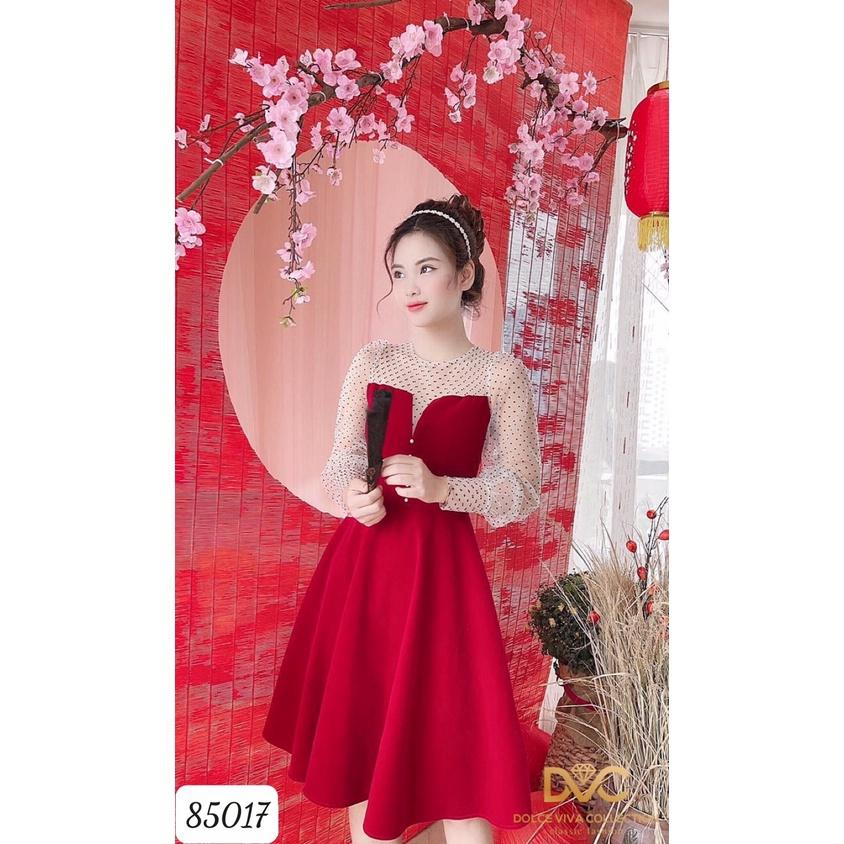 ĐẦM UMI PHỐI LƯỚI SIÊU XINH SIÊU XINH THỜI TRANG CỔ TRANG CHO CÁC NÀNG THỜI TRANG GU FASHION
