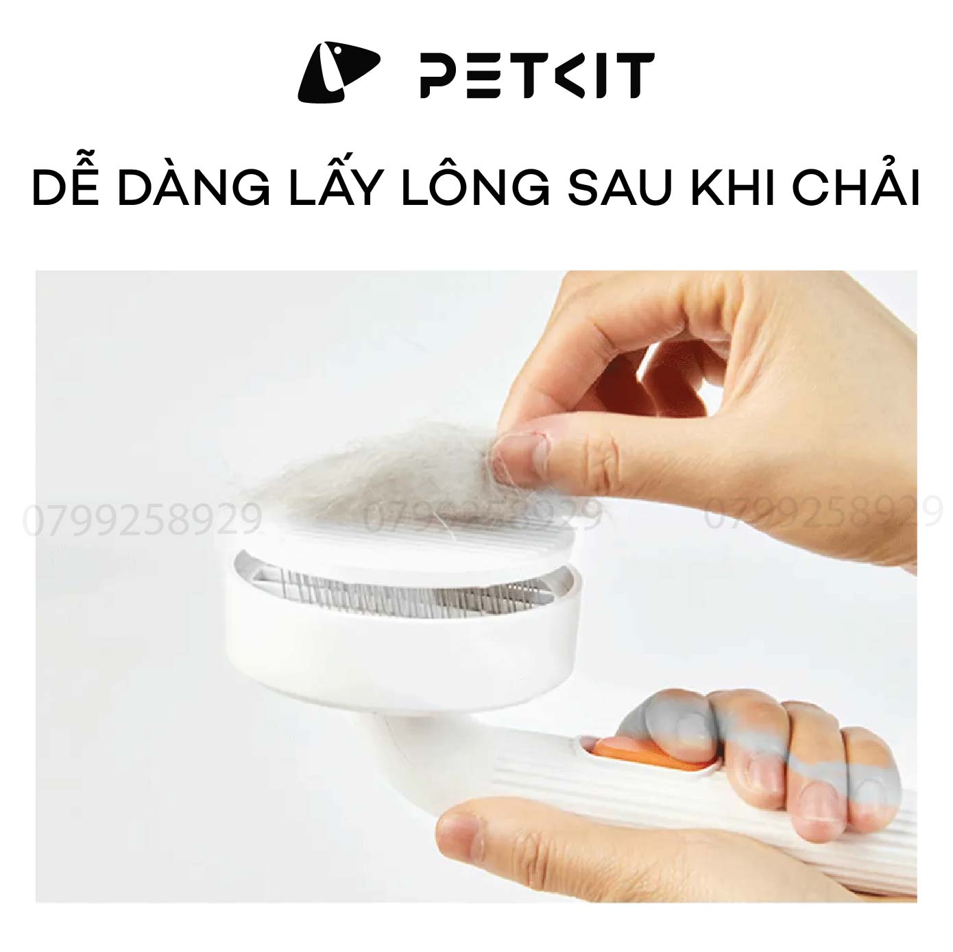 Cây Chải Lông Mèo, Lược Chải Lông Chó Mèo Petkit Pro bản 2023