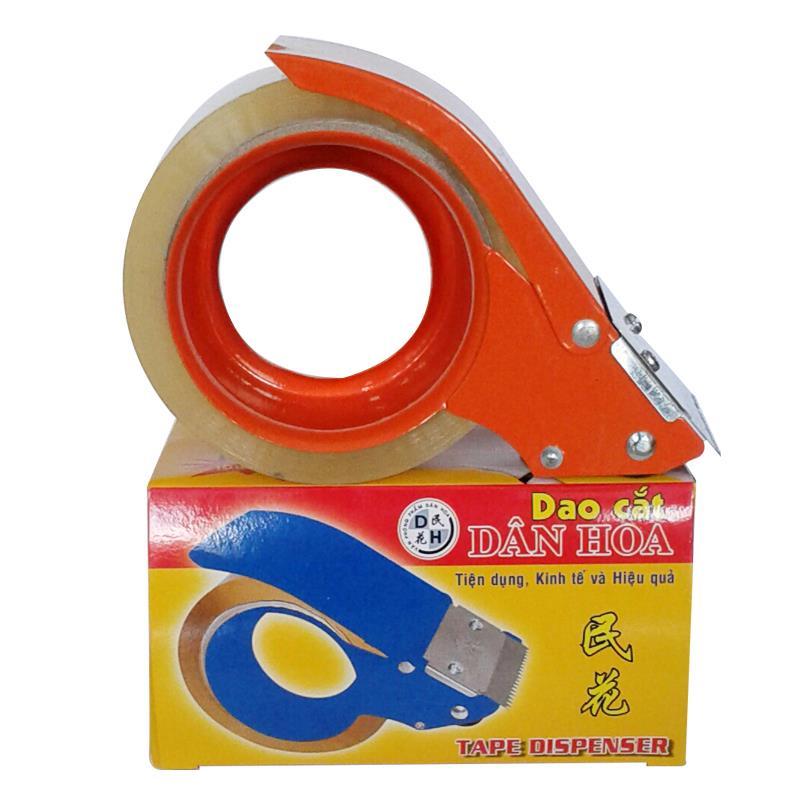 Cắt băng sắt 5cm Dân Hoa, dán thùng carton
