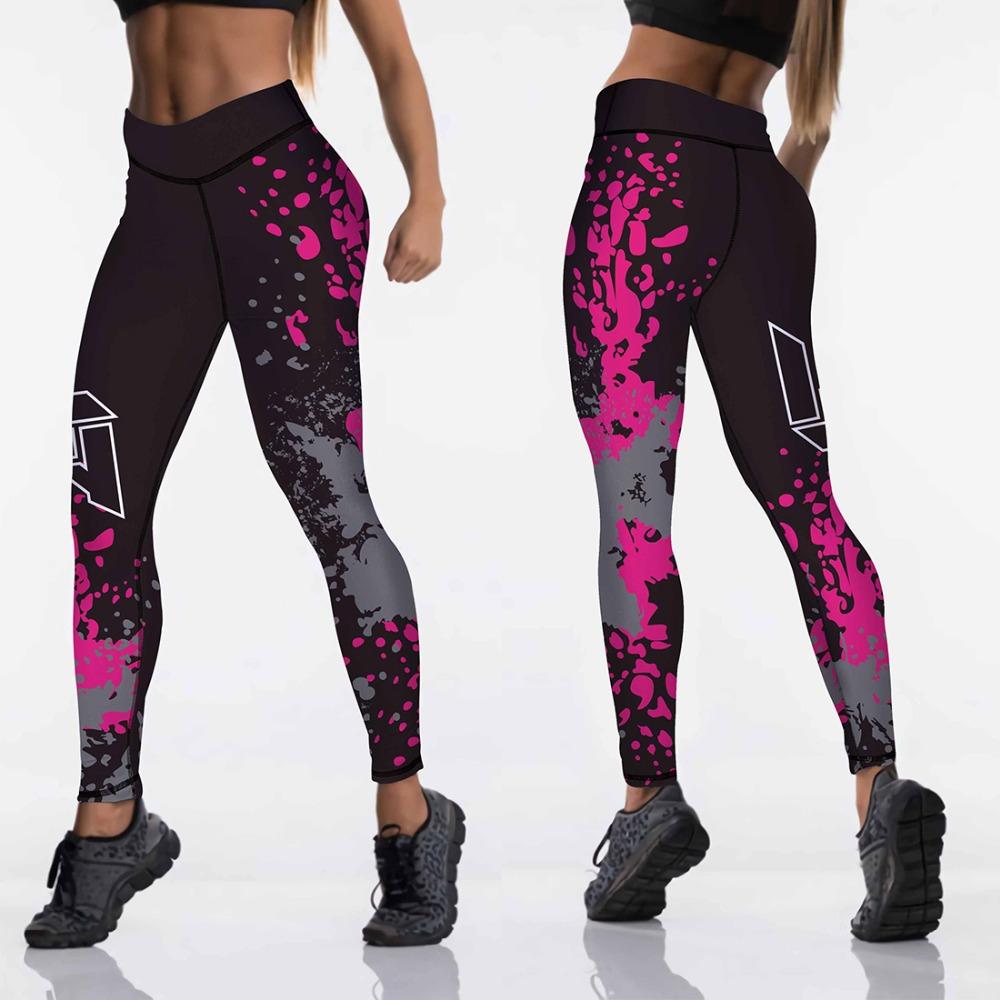 Áo Tập Yoga Co Giãn In Áo Thể Thao Tập Gym Tập Luyện Thể Dục Quần Áo Bé Gái Quần Legging Nữ Bắp Chân-Chiều Dài Chạy Legging Plus Kích Thước