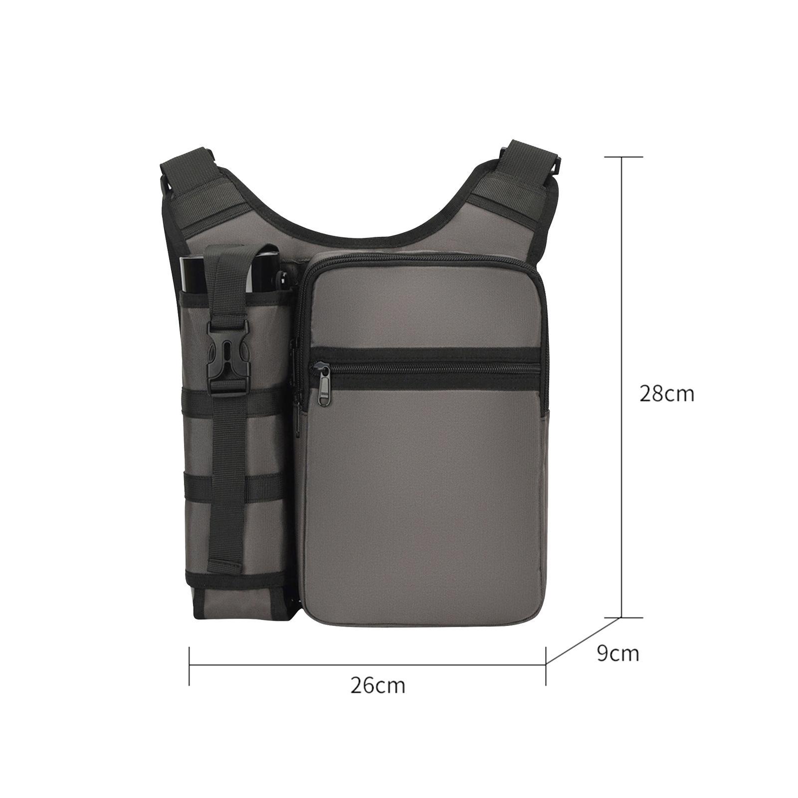 Trendy Crossbody Daypack Shoulder Bag Portable Oxford Cloth Crossbody Bag  Backpack for Outdoor Women Men Climbing Hiking Birthday Gift