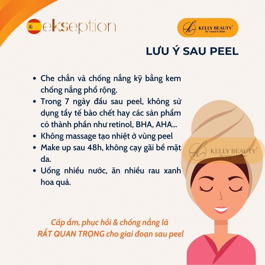 ekseption Couperix Peptide Peel - Phục Hồi Da Mỏng Yếu, Giãn Mao Mạch; Giảm Đỏ và Giảm Kích Ứng - Kelly Beauty