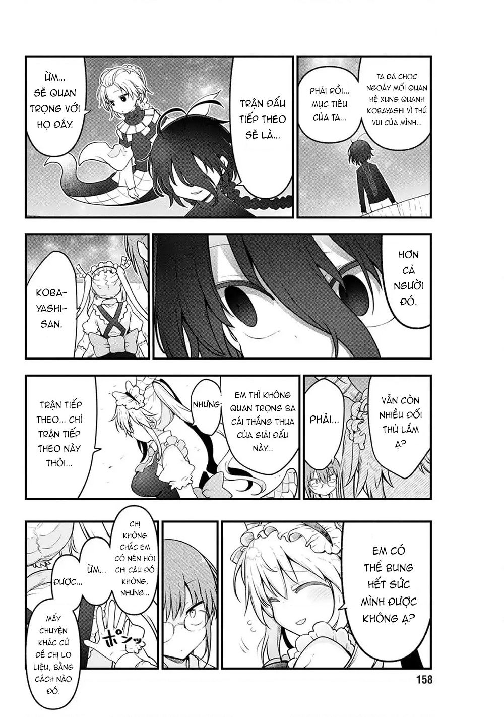 cô rồng hầu gái của kobayashi-san chapter 147 11