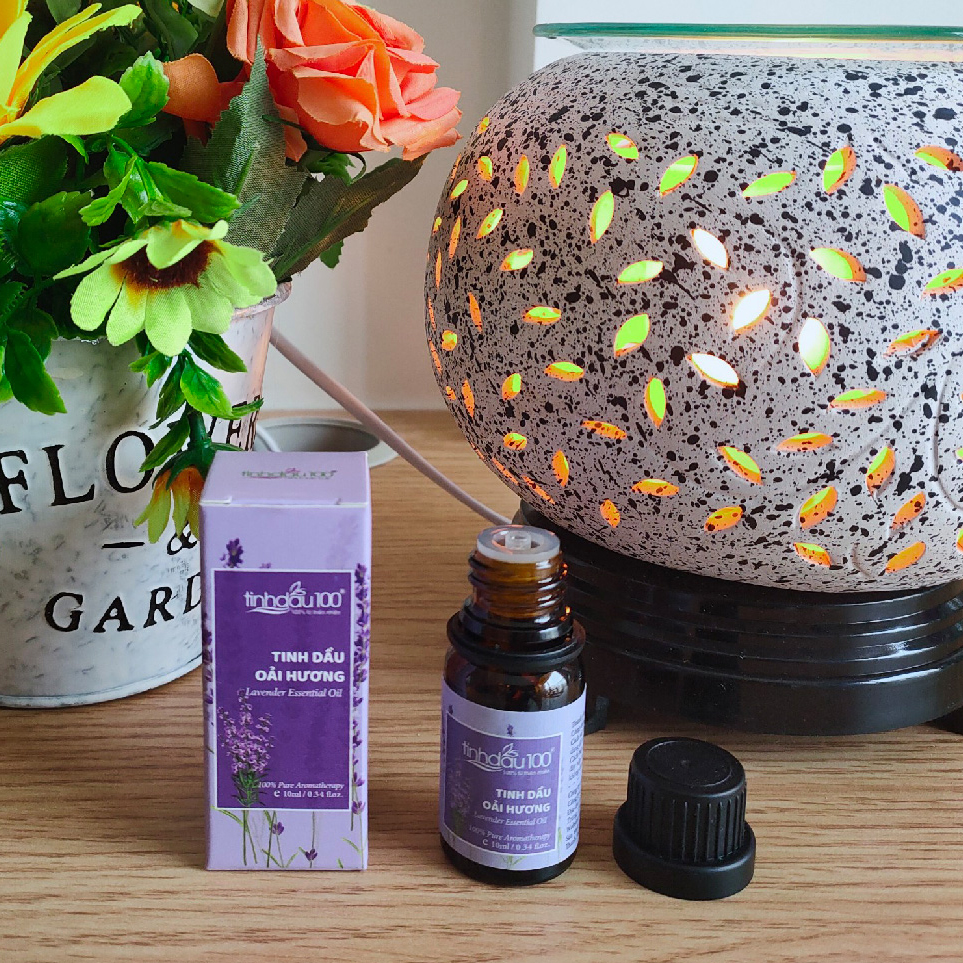 Tinh dầu Oải hương Lavender | Tinh dầu thư giãn, ngủ ngon | Xuất xứ Pháp