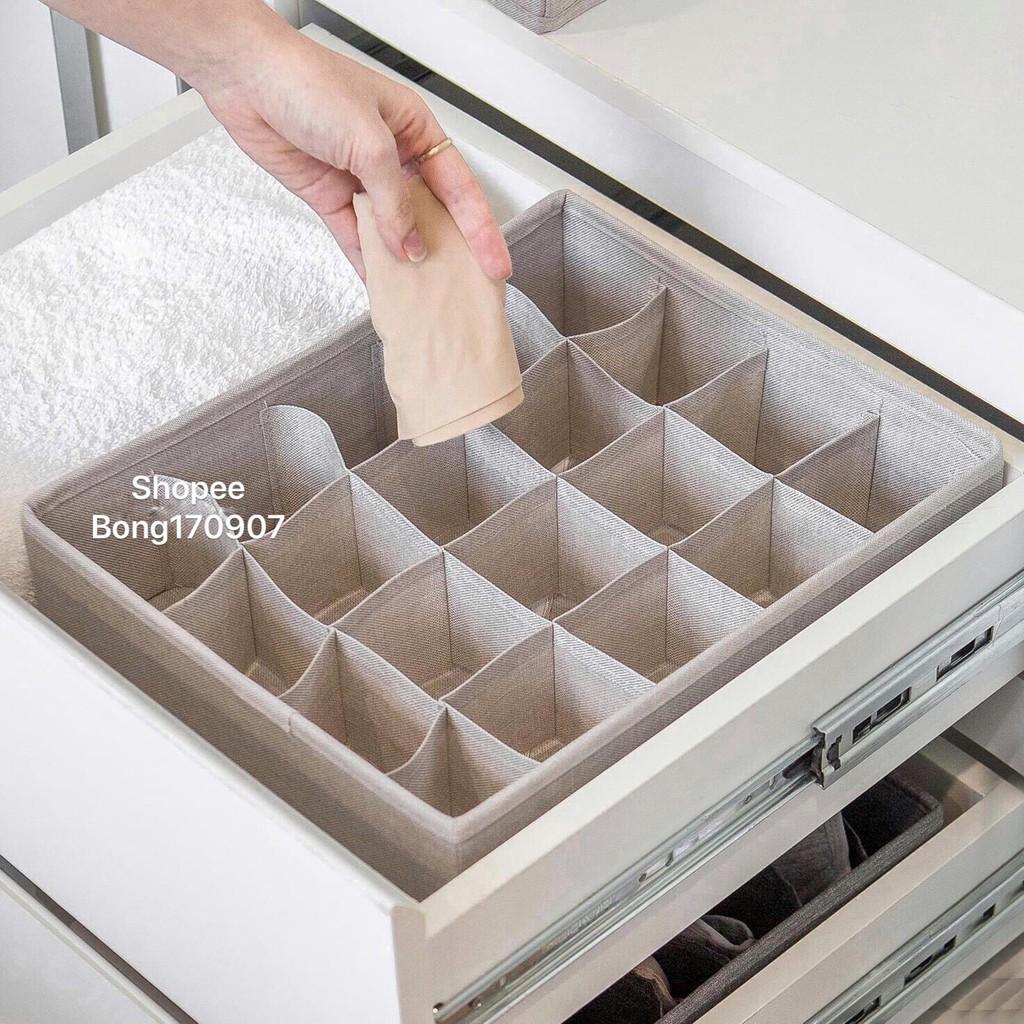 KHAY ĐỰNG ĐỒ LÓT CAO CẤP VẢI OXFORD 600D NHIỀU NGĂN TIỆN GỌN DỄ TÌM Storage Box