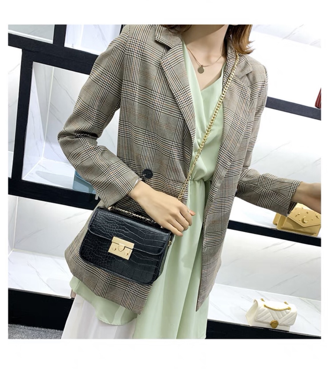Túi đeo bên đeo chéo size 18cm thời trang đẹp