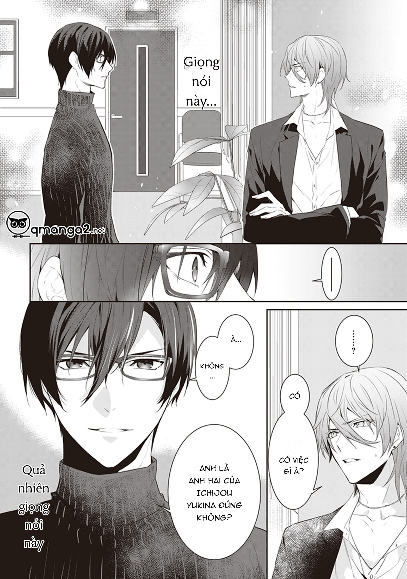 chỉ cần nghe giọng nói của cậu chapter 1.1 12