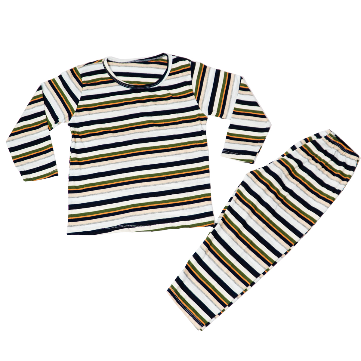Combo 5 đồ bộ trẻ em MIMYKID sọc ngang tay dài quần dài, vải cotton dày mịn thấm hút tốt co giãn đàn hồi tốt, bộ quần áo cho bé từ 4-16kg -