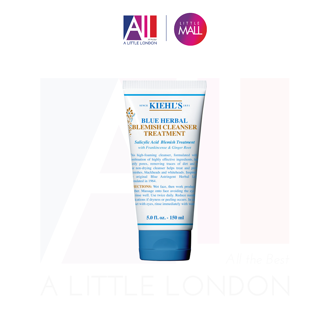 Sữa rửa mặt Kiehls Blue Herbal Blemish Cleanser Treatment 150ml