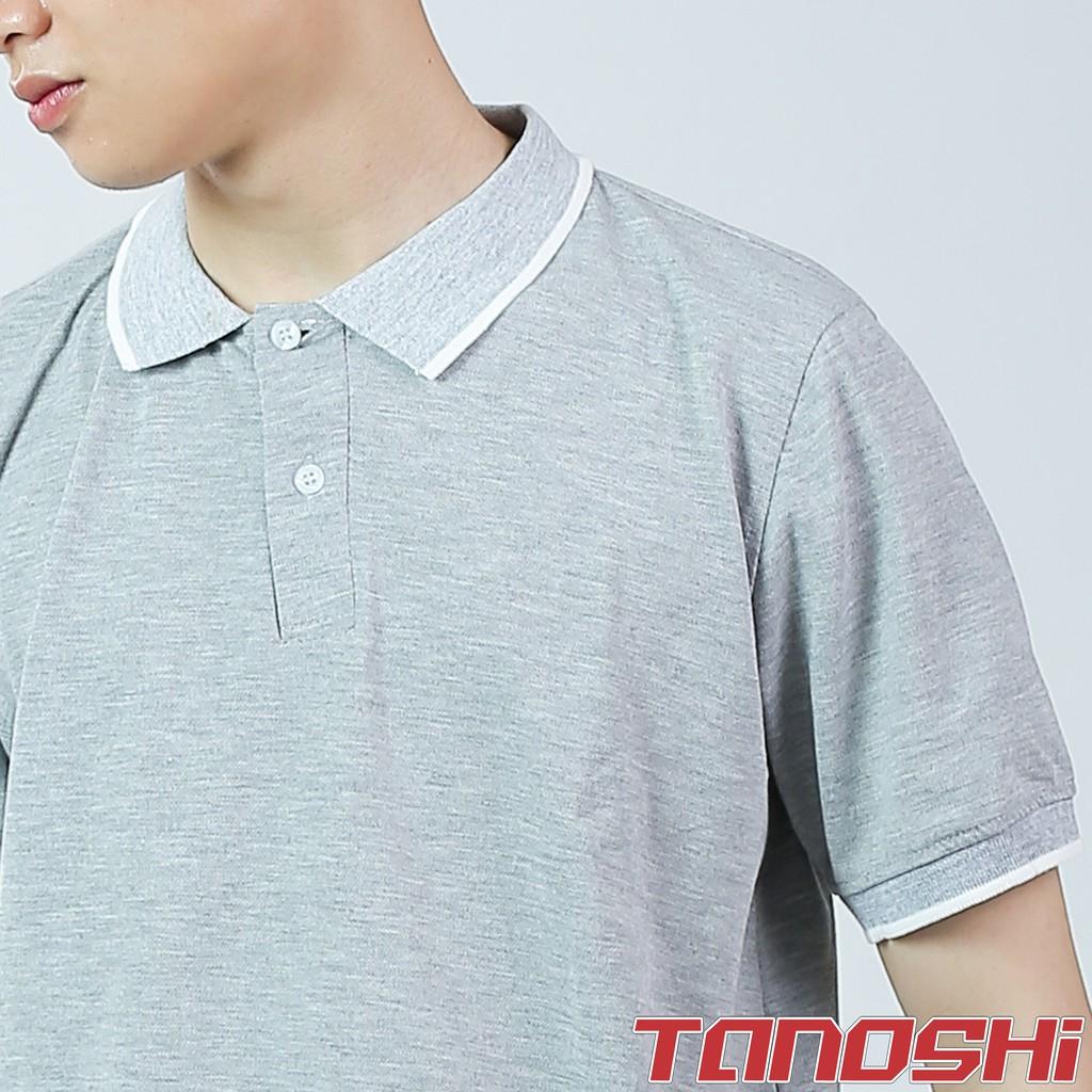 Áo thun nam có cổ ngắn tay cao cấp cổ bẻ polo