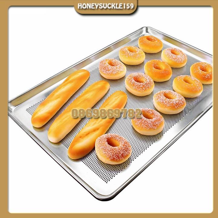 khay Nướng Bánh Nhôm Đúc Dùng Cho Lò Công Nghiệp 120L Kích Thước 40*60*3cm Dày 1mm