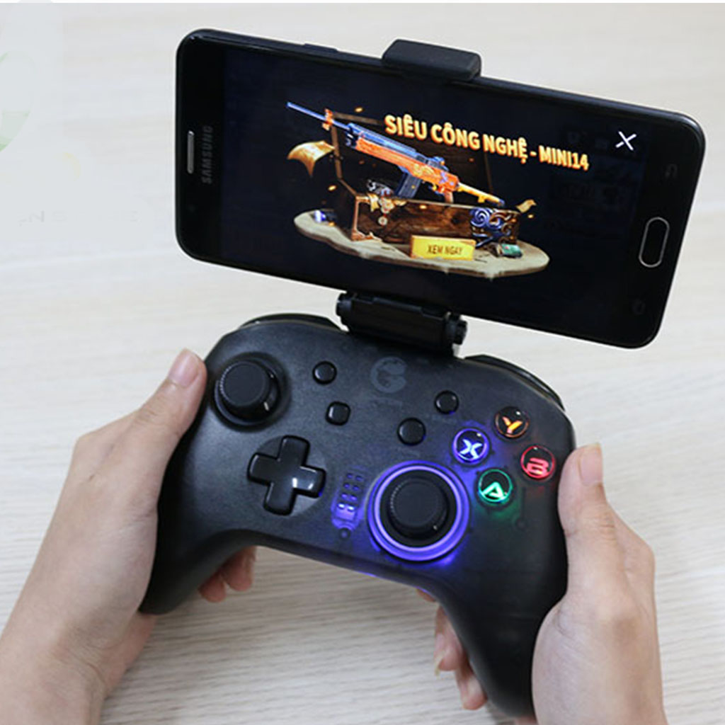 Tay cầm chơi game GameSir T4 Pro - Tay cầm đa năng hỗ trợ cả PC và điện thoại - Hàng Nhập Khẩu