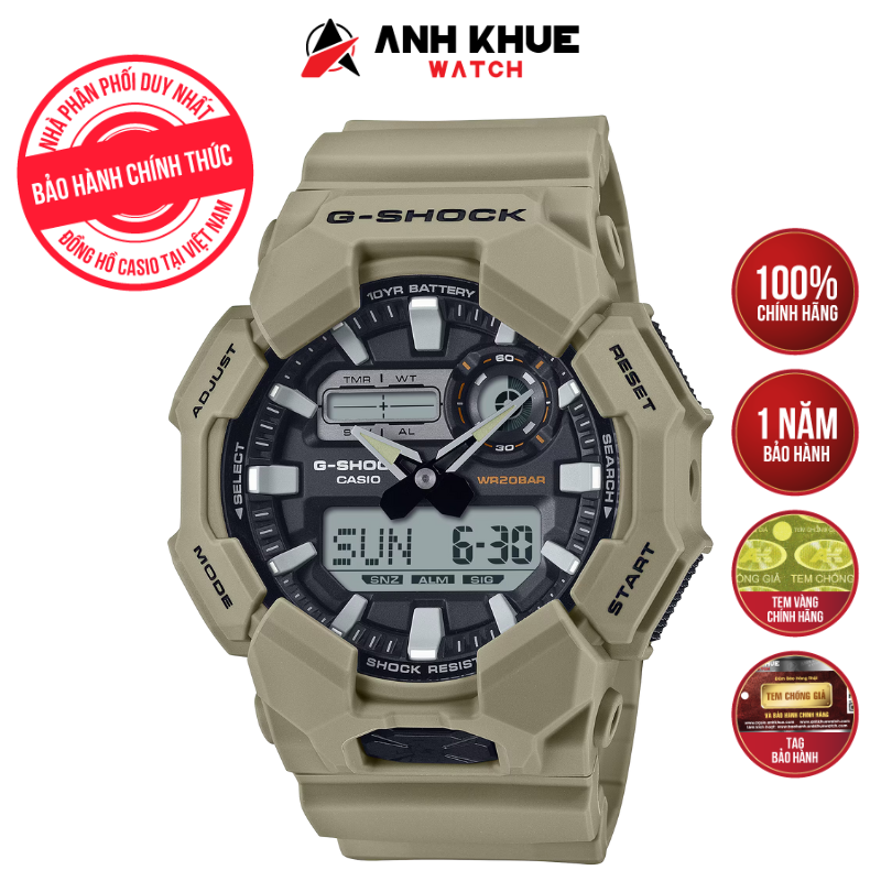 Đồng hồ Casio G-SHOCK GA-010-5ADR Chính Hãng