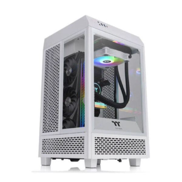 Vỏ Case Thermaltake The Tower 100 Snow - Hàng Chính Hãng