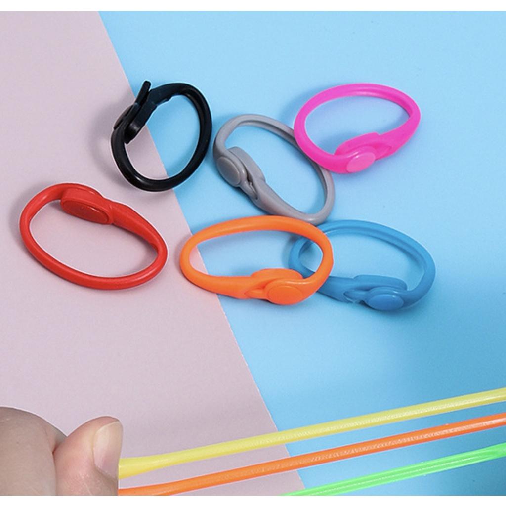 Bộ 10 Dây Giầy,Cột Giầy Silycon Thông minh Thế hệ mới Cao Cấp Vô Cùng Chắc Chắn Tiện Lợi Thích hợp Cho mọi Loại Giày