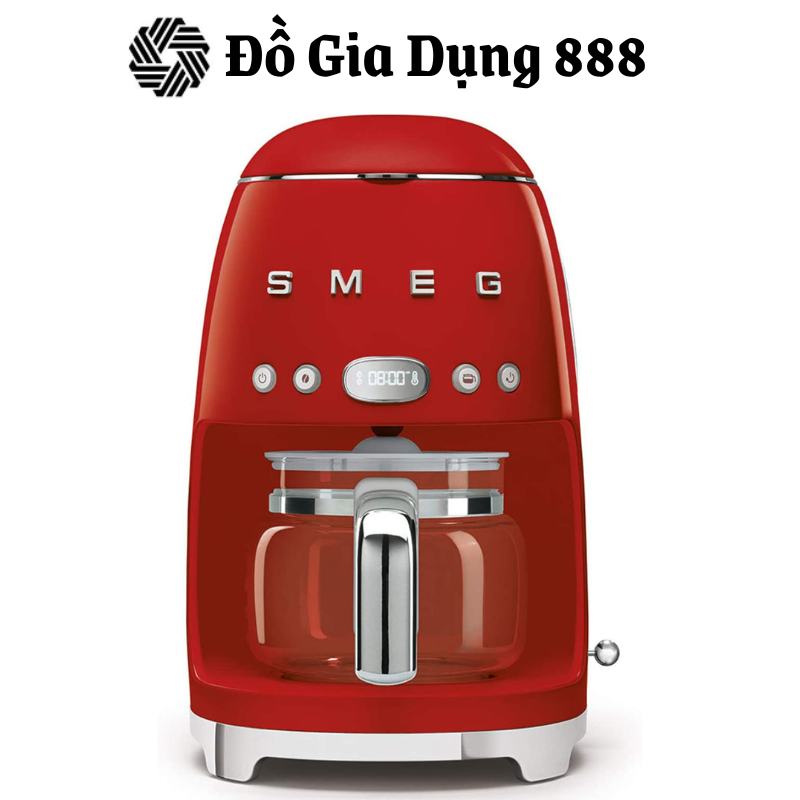 Máy Pha cafe SMEG DCF02RDEU Hàng Chính Hãng