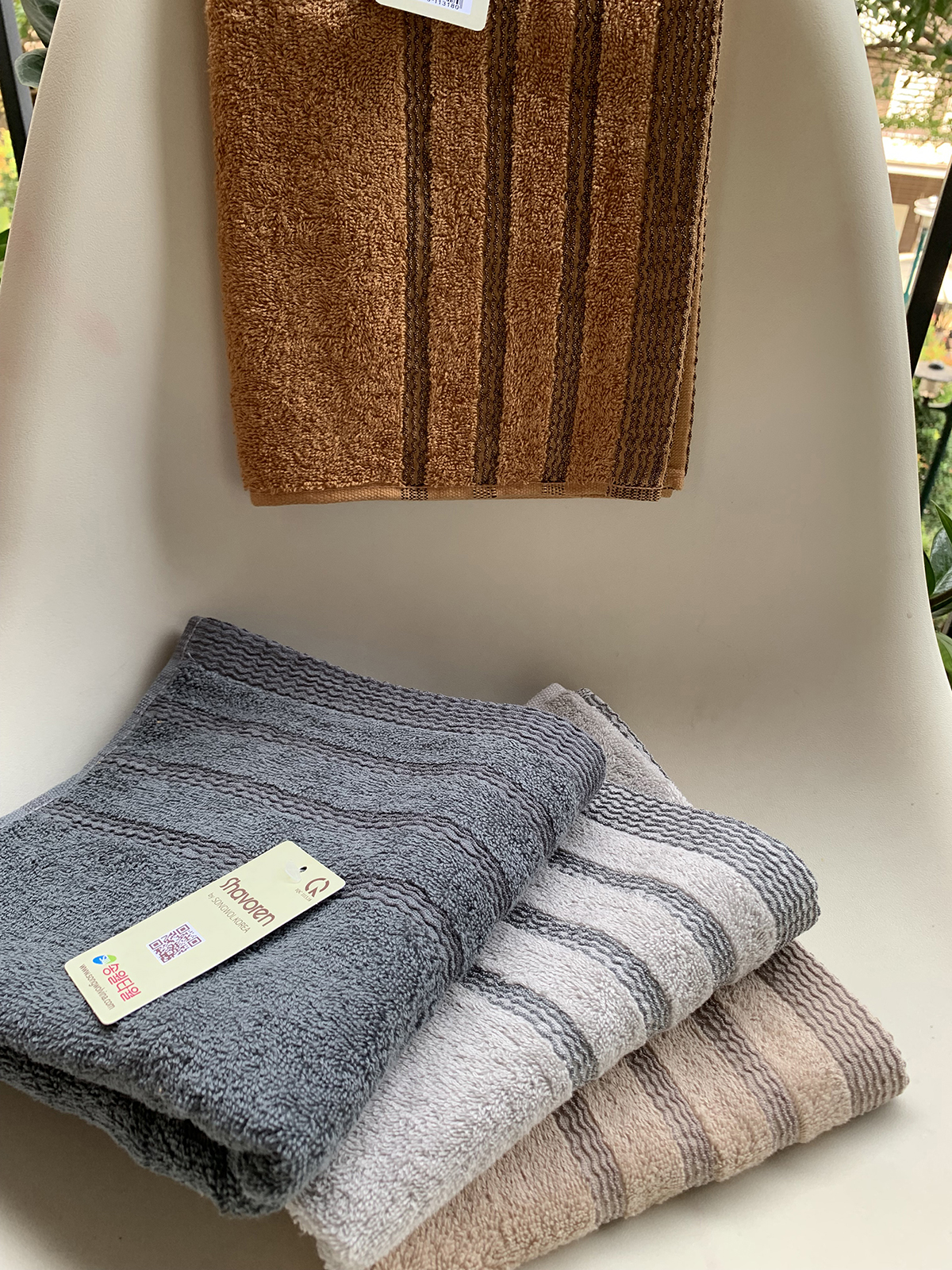 Bộ 04 Khăn Mặt Cotton Cao Cấp SONGWOL SH VOLUME  - Set 04 Hight Quality Face Towel