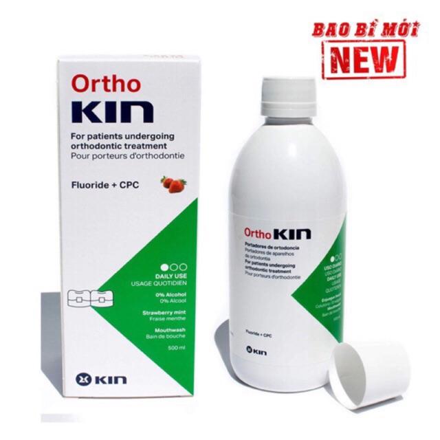 Nước Súc Miệng Orthokin Ortho Kin cho răng niềng