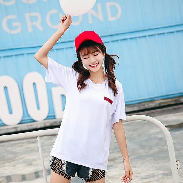 Áo Thun Nữ Tay Lỡ Unisex In Logo JKTEE ATN2657 - J.A Shop