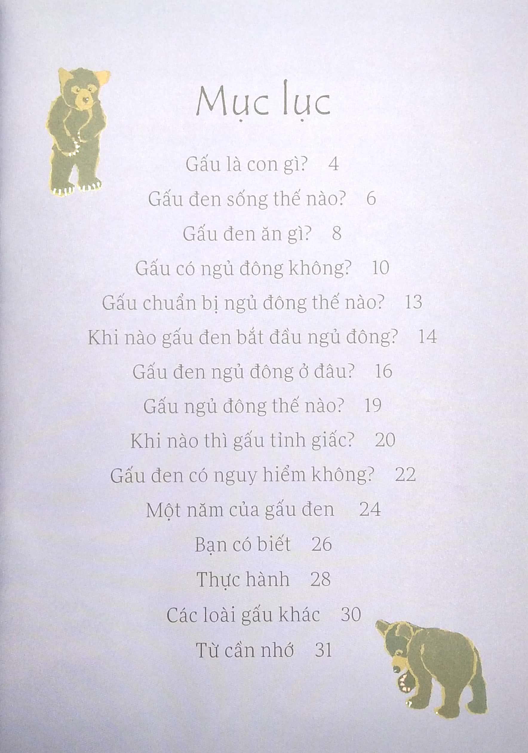 Sách Gấu Đen Có Nguy Hiểm Không?