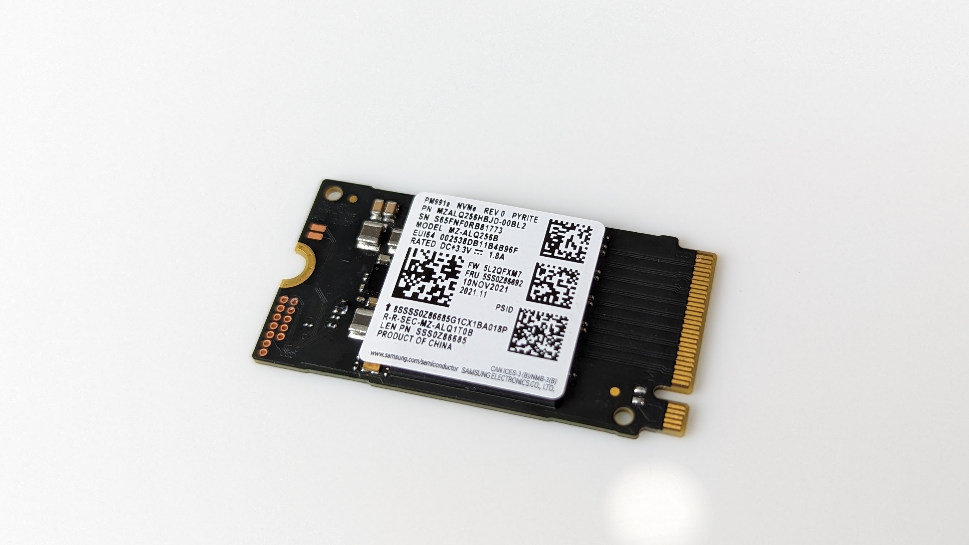 Ổ Cứng SSD Samsung PM991a M2 2242 PCIe Gen3 x4 NVMe - Hàng Nhập Khẩu