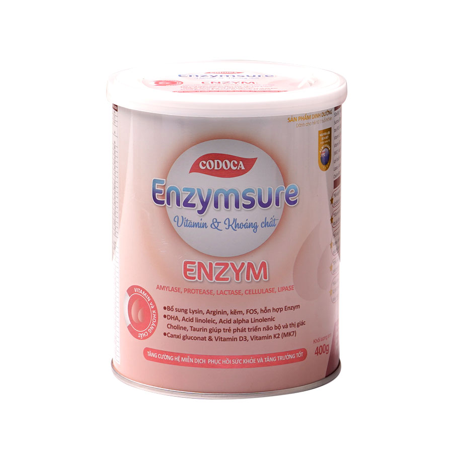 Codoca Enzymsure Giúp bé phát triển trí não, chiều cao và cân nặng