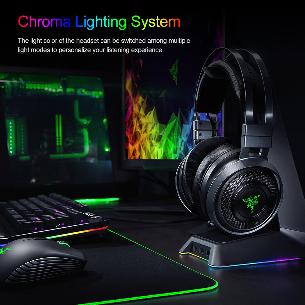 Tai nghe Razer Nari Ultimate Gaming Wireless