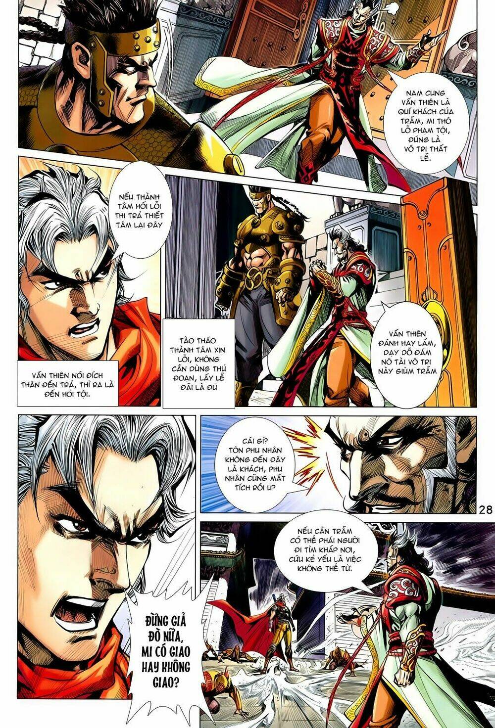 thần binh vấn thiên chapter 3 28