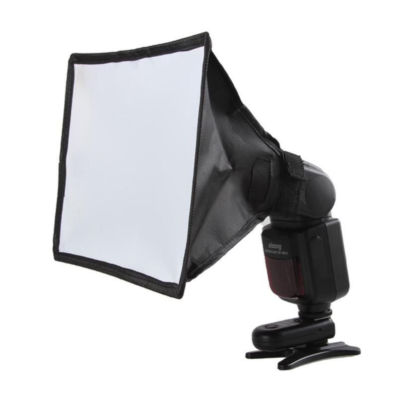 Tản sáng máy ảnh khung softbox 15x17cm dành cho đèn flash nhỏ gọn hiệu quả