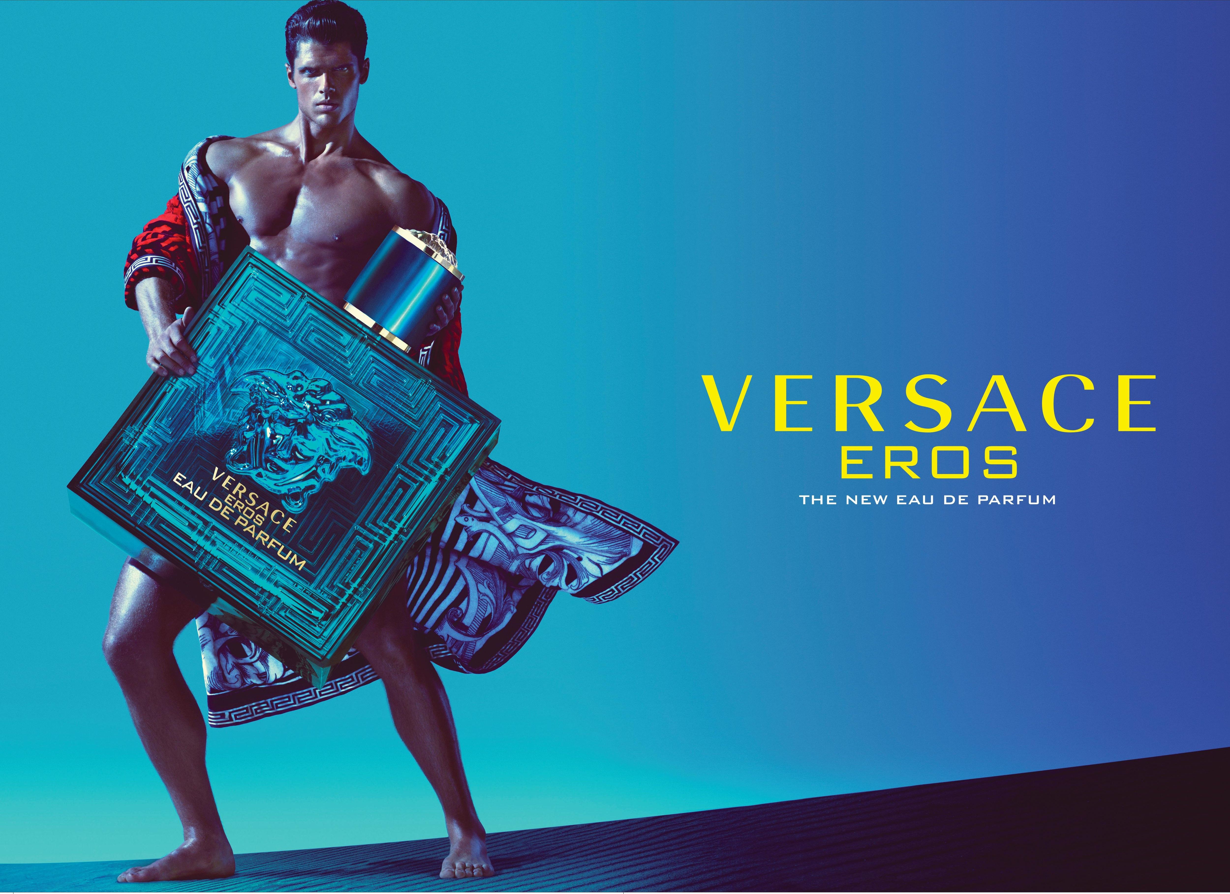Nước hoa nam cao cấp VERSACE Eros EDP hương Thảo mộc Phương Đông tươi mát - Cam Chanh - Vanilla
