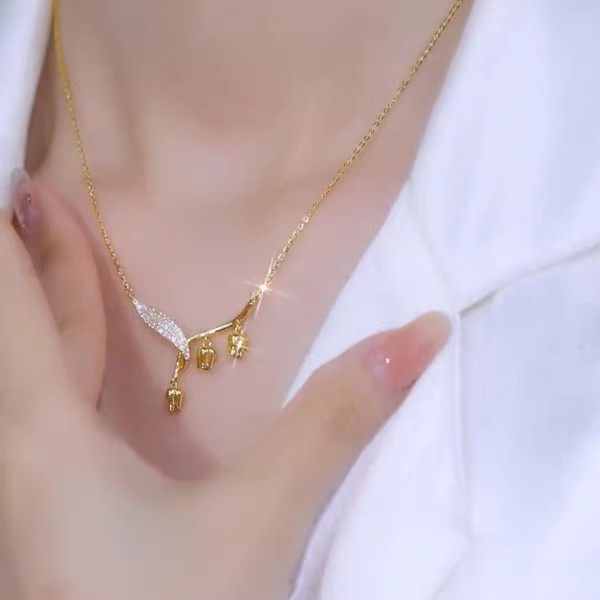 Dây chuyền nữ đẹp tinh tế sang trọng thời trang quà tặng trang sức bạn gái